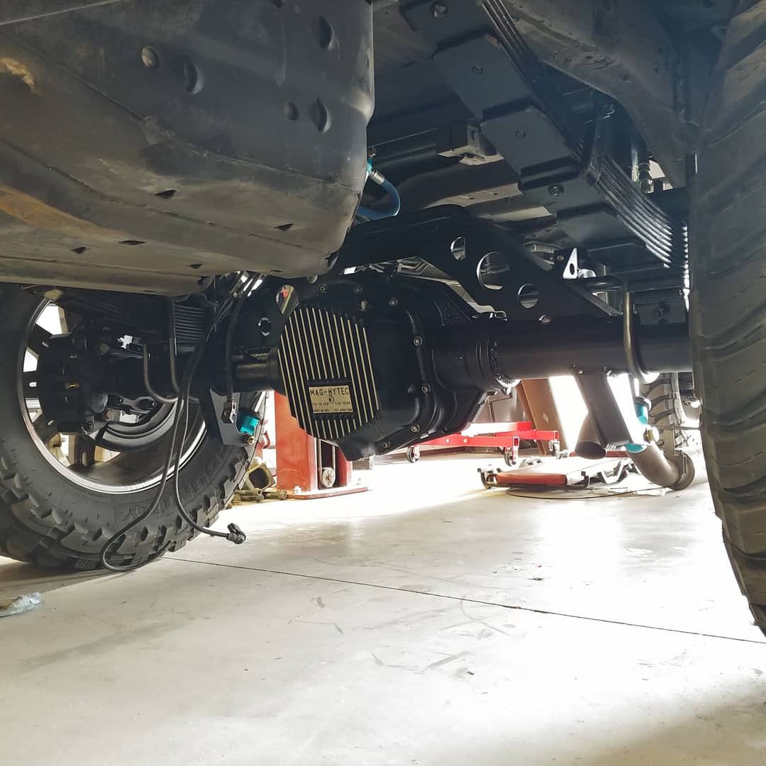 Ford custom fabrication suspension